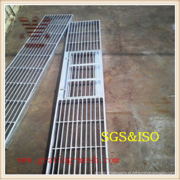 Diretamente Facotroy Galvanizado Anti-Slip Grating Aço